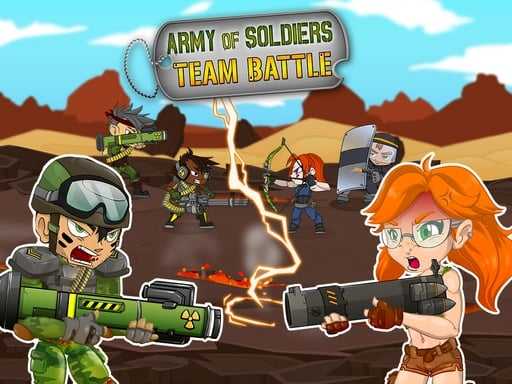 Army of soldiers  Team Battle