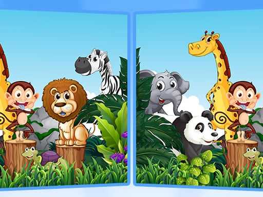 Find Seven Differences   Animals