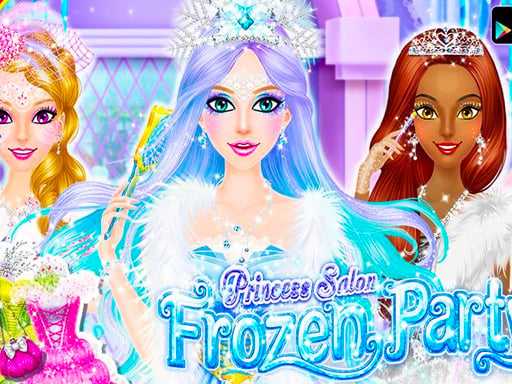 Princess Salon Frozen Party Princess 