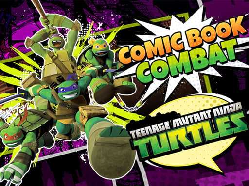 Teenage Mutant Ninja Turtles Comic Book Combat